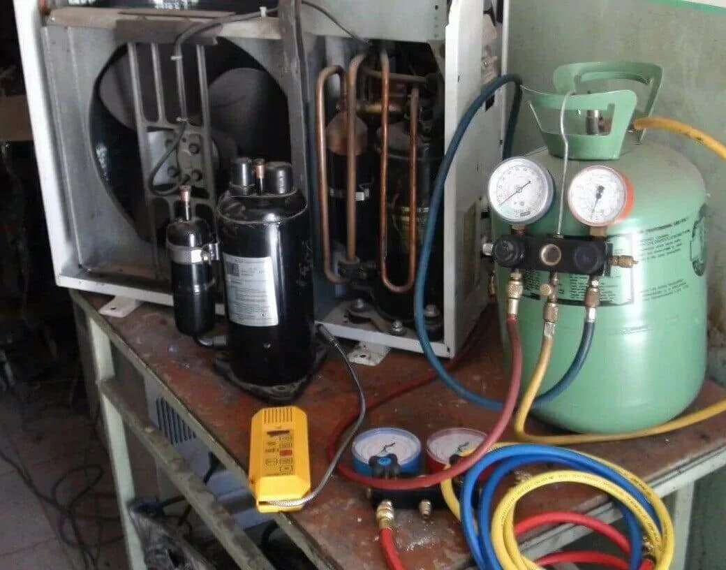Konditsionerga freon quyish