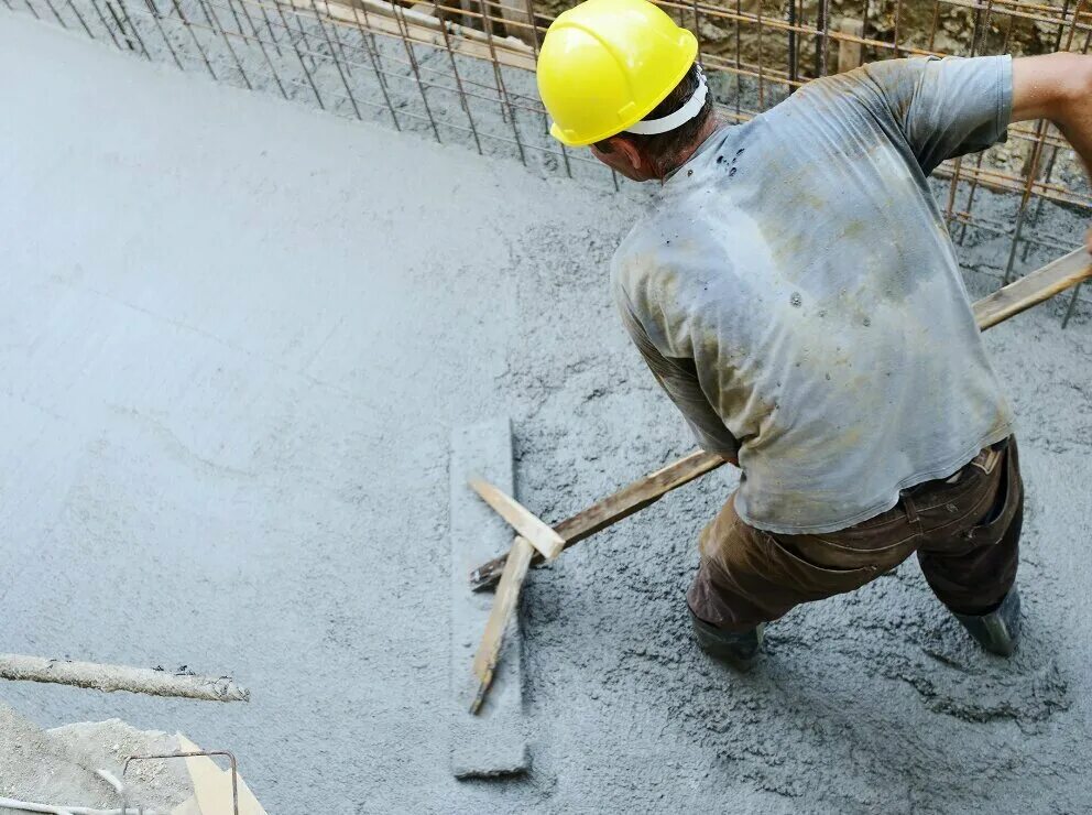 Beton stajka qilish